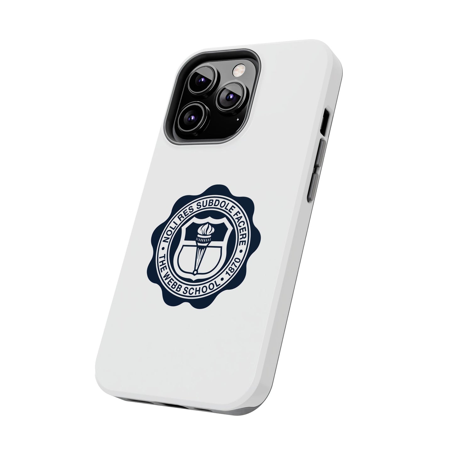 WEBB Phone Case | White | Academic Seal Logo