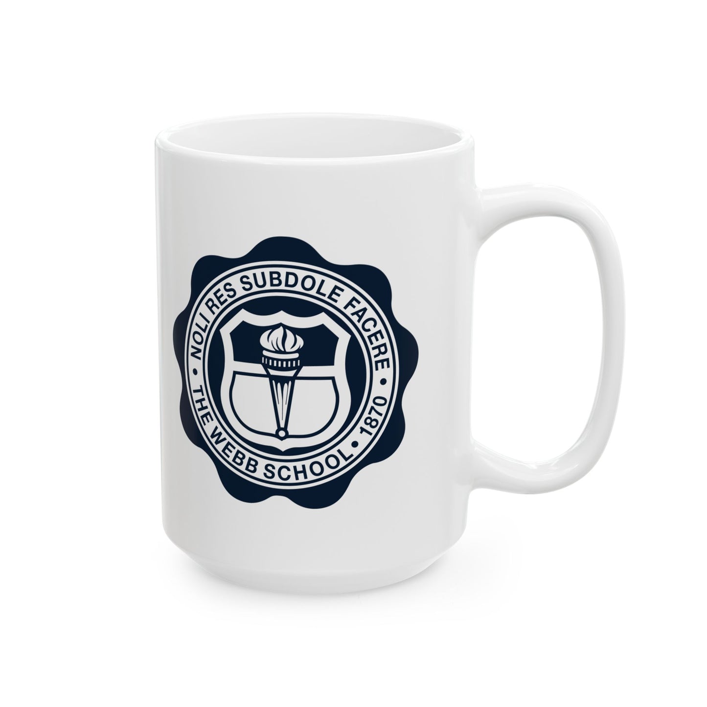 WEBB Ceramic Mug | Academic Seal Logo