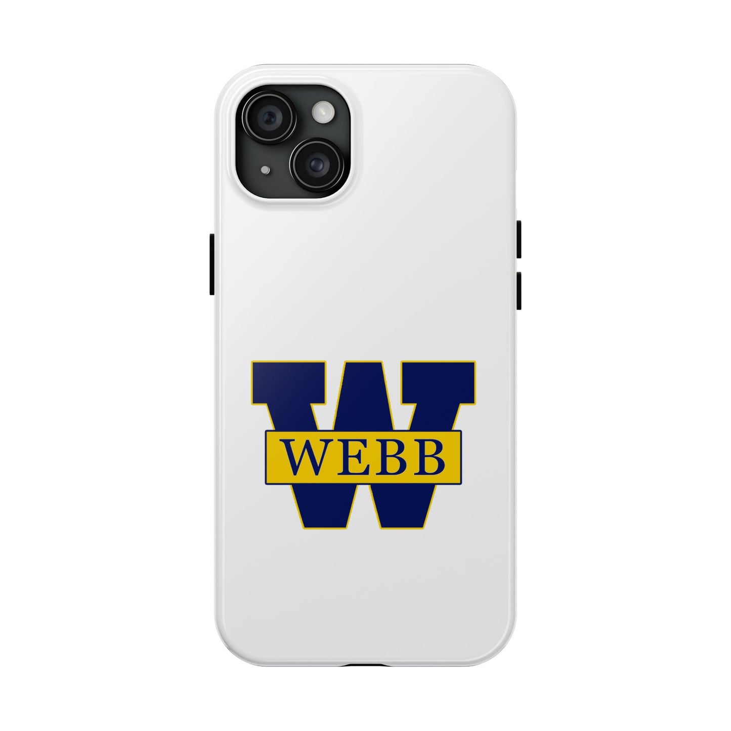 WEBB Phone Case | White | Athletics Logo